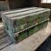 Vintage. XL green metal industrial suitcase / trunk.