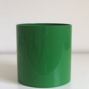 Anna Castelli Green ABS Plastic Vase edited by Kartell 1970