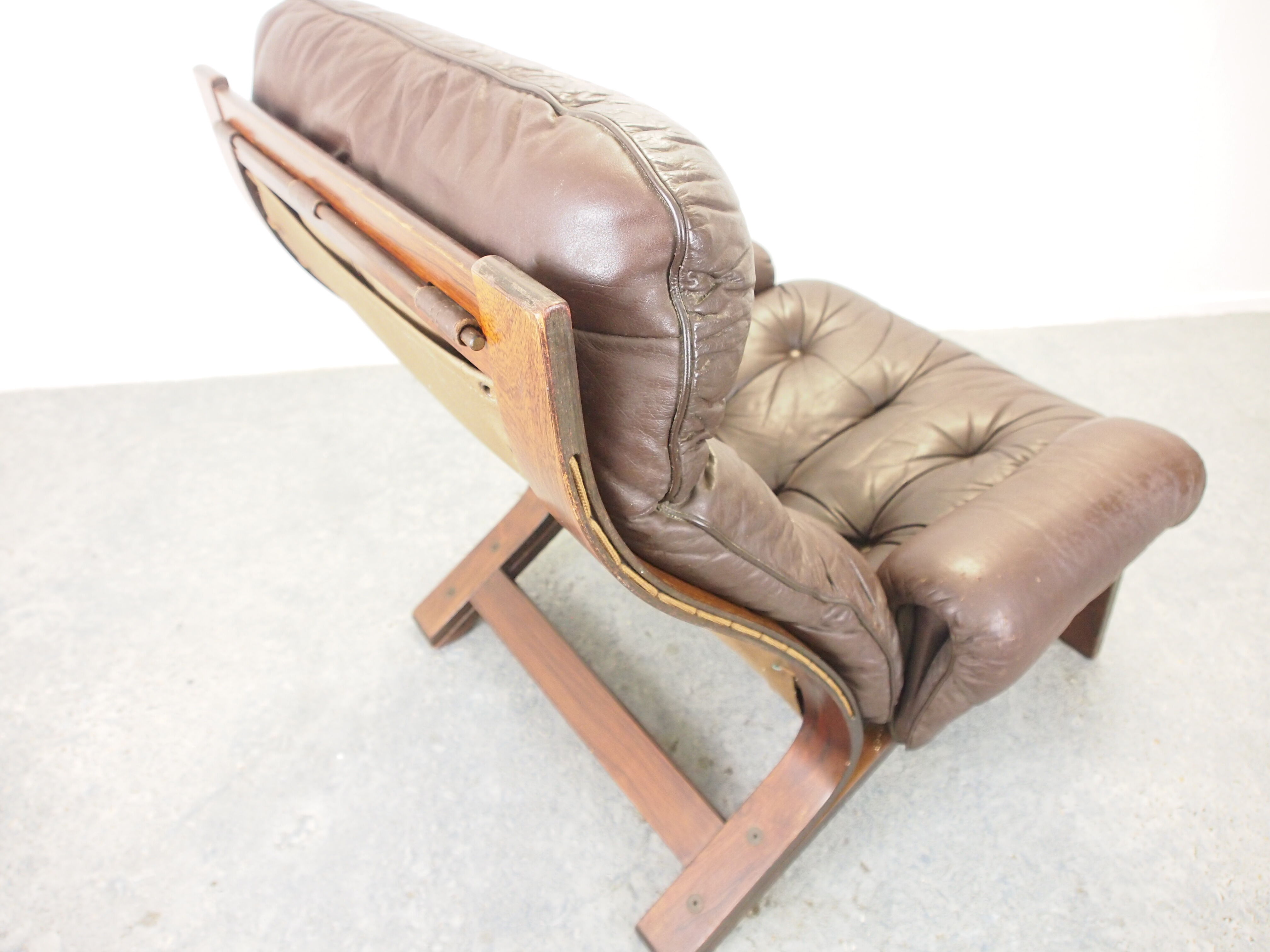 Scandinavian lounge chair by Odvin Rykken for Rybo