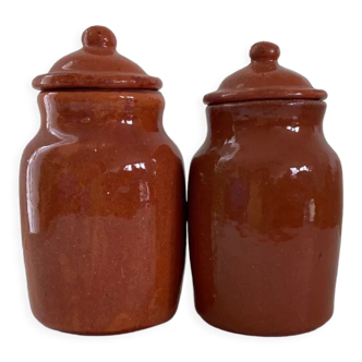 2 pots en céramique