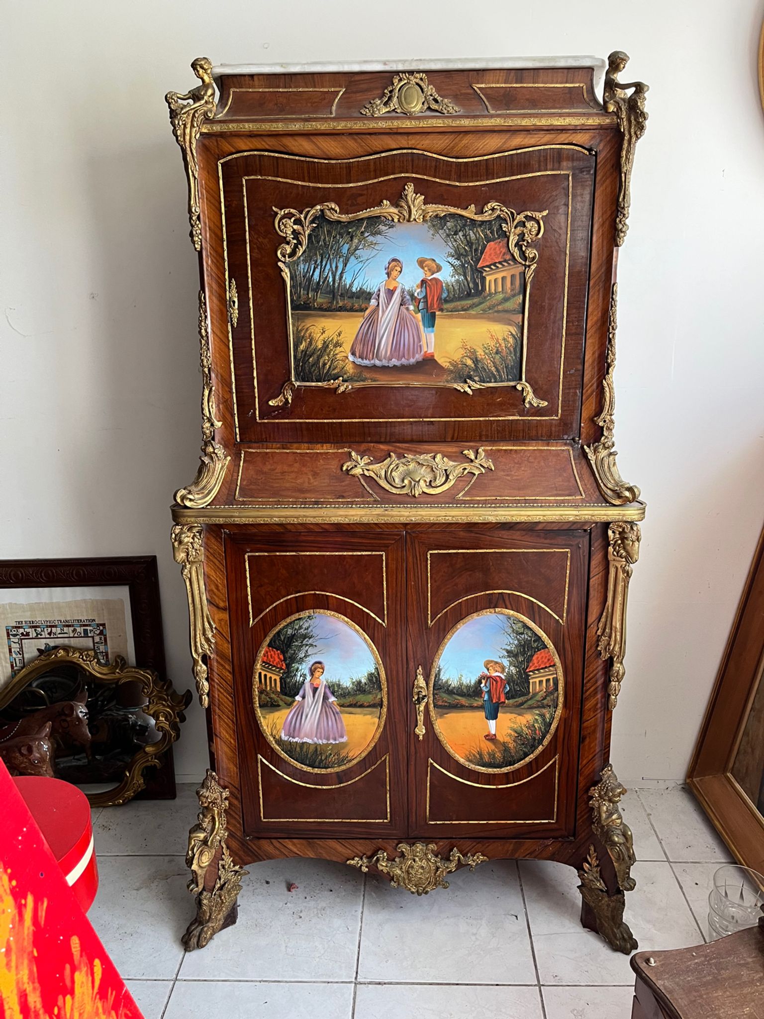 Ancient cabinet of curiosities