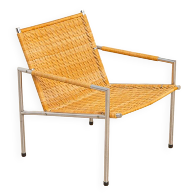 Fauteuil ''SZ02'' osier par Martin Visser pour Spectrum 80's