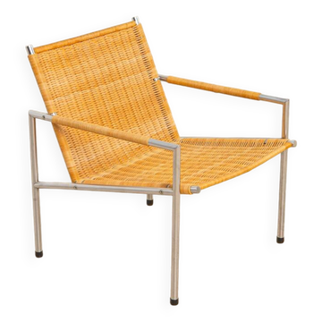"SZ02" wicker armchair by Martin Visser for Spectrum 80's