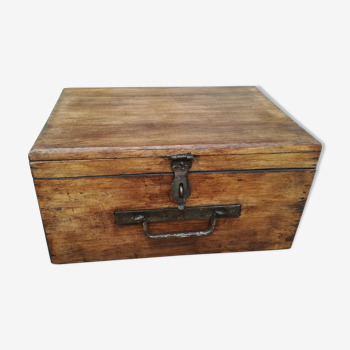 Wooden industrial crate