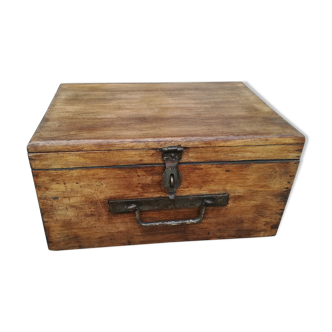 Wooden industrial crate