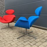 2x Artifort Pierre Paulin Big Tulip 1st edition terug in Nieuwstaat!!