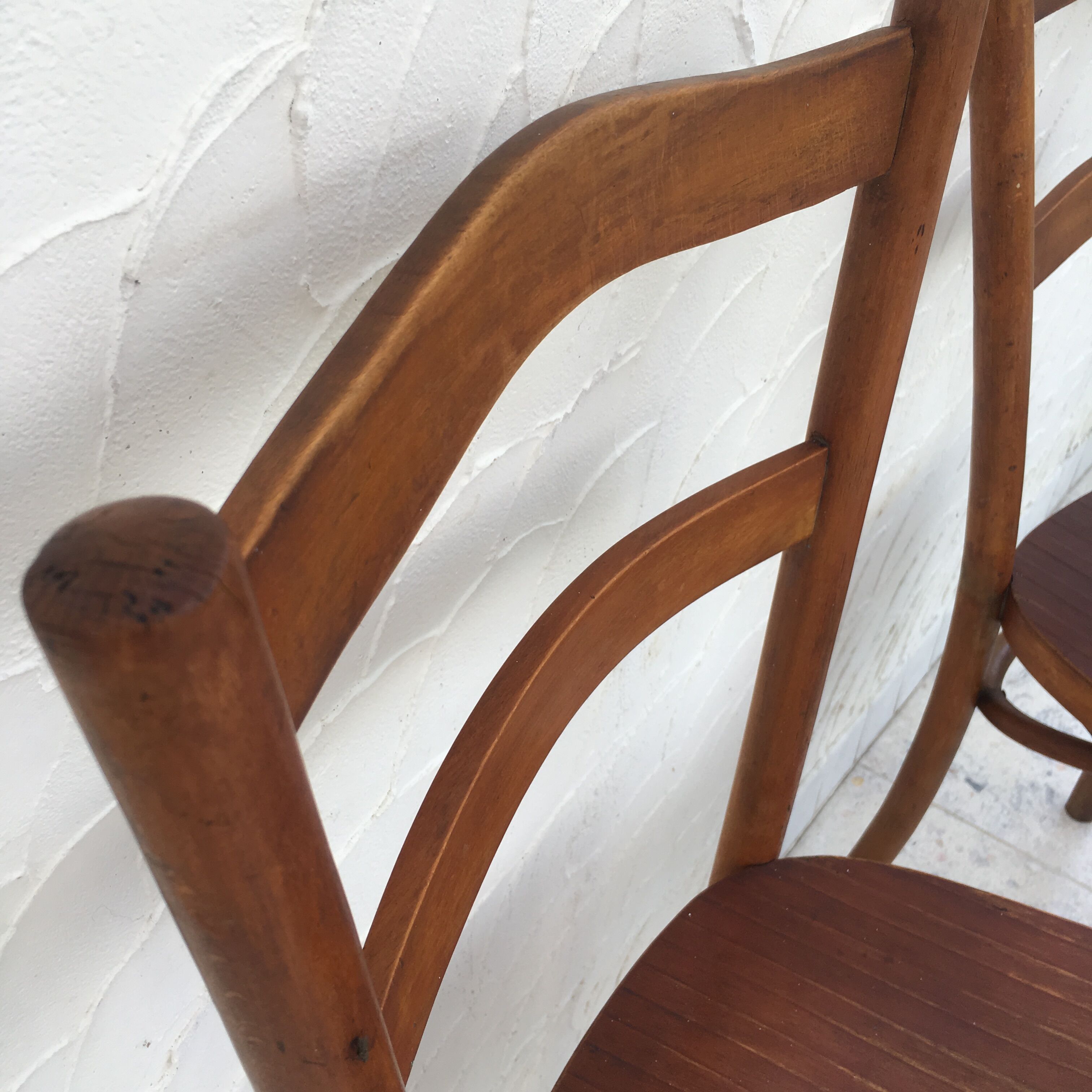 Pair of bistro chairs