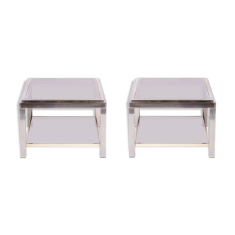 Paire de tables basses