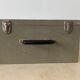 Suitcase, vintage upholstered box