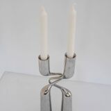 Sculptural Candleholders, 'Tango/Double' Modern Danish design by Mikaela Dörfel