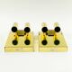 Pair of Mid-Century Glass Wall Lights/Sconces from Limburg, Germany, 1960s