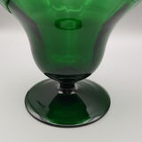 Old candy glass blown 35 cm high