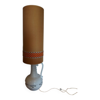 Lampe de sol en céramique, années 1970