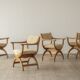 Henning Kjærnulf kurul, dining chair (set of four)