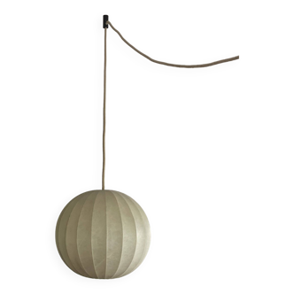 Hanging cocoon lamp from the 70s