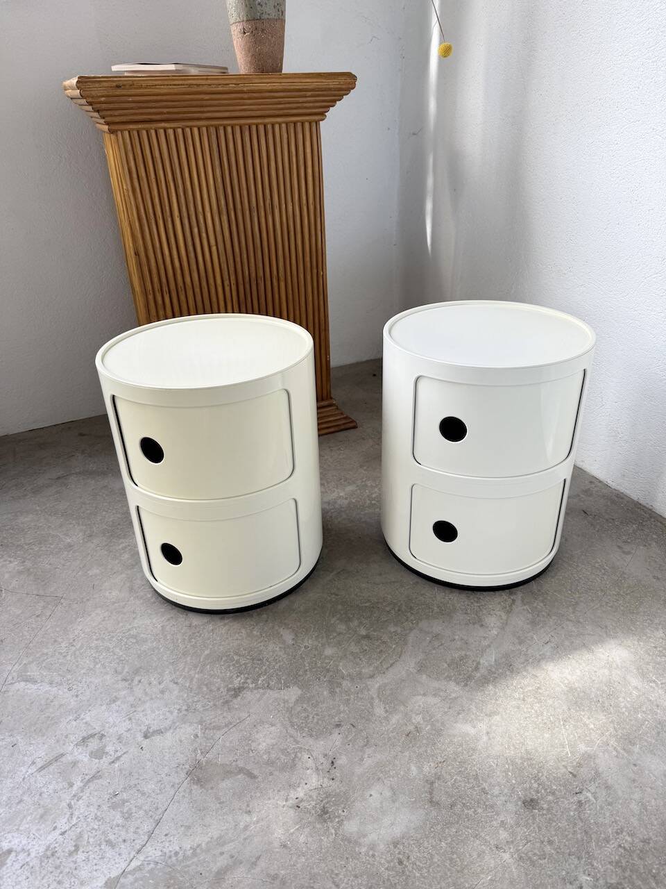 Castelli bedside tables for Kartell