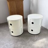 Castelli bedside tables for Kartell