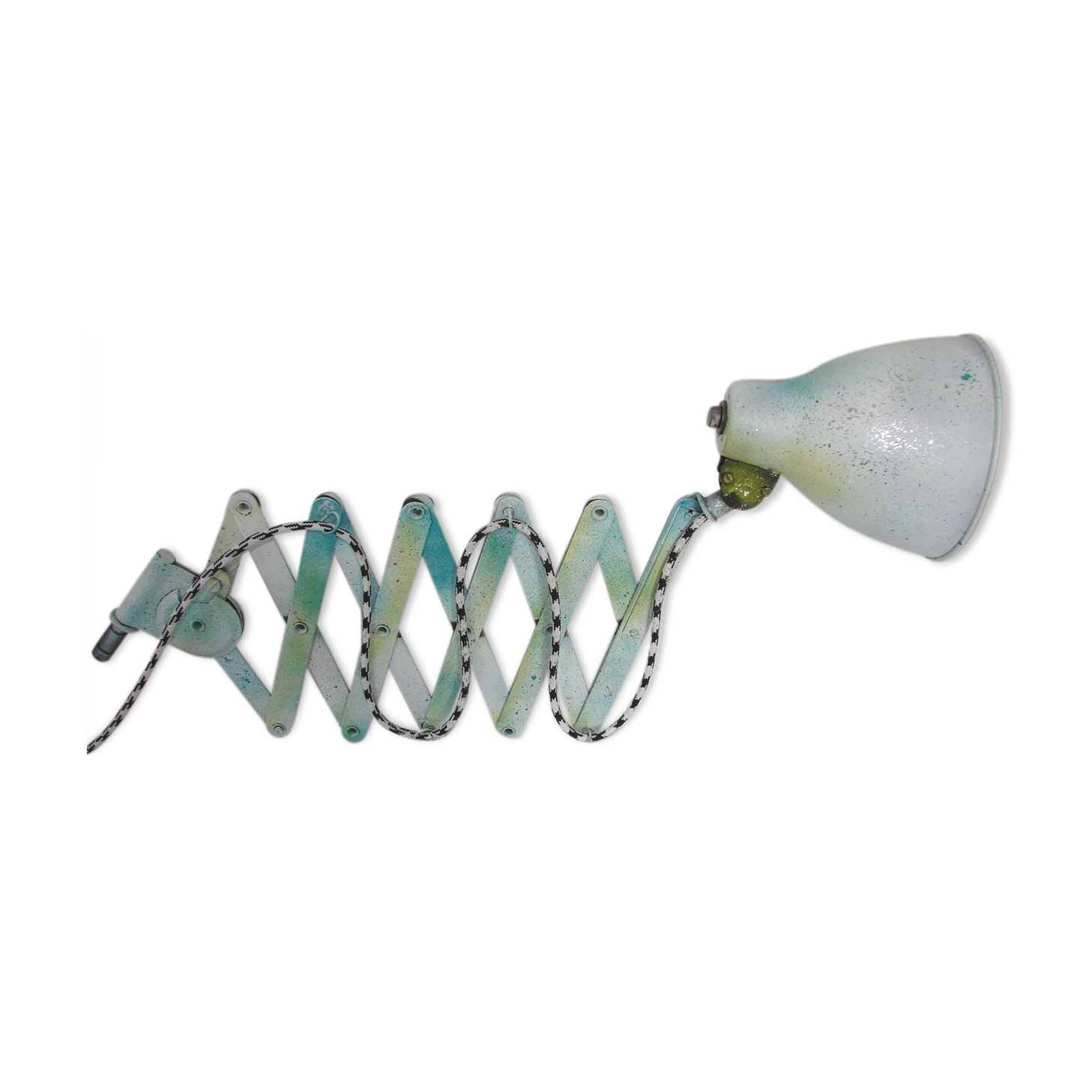 Vintage harmonica lamp from the 60s