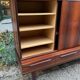 Scandinavian high rosewood sideboard by Johannes Andersen edited by Samcom