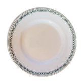 Assiette en terre de fer saint amand modèle 4015