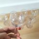 Set of 11 liqueur glasses