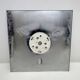 Carlo Nason Mid-century Modern Italian Steel and Murano Glass Wall Lamp, 70