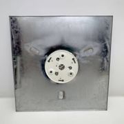Carlo Nason Mid-century Modern Italian Steel and Murano Glass Wall Lamp, 70