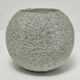 Jardinière boule béton ciment design années 60