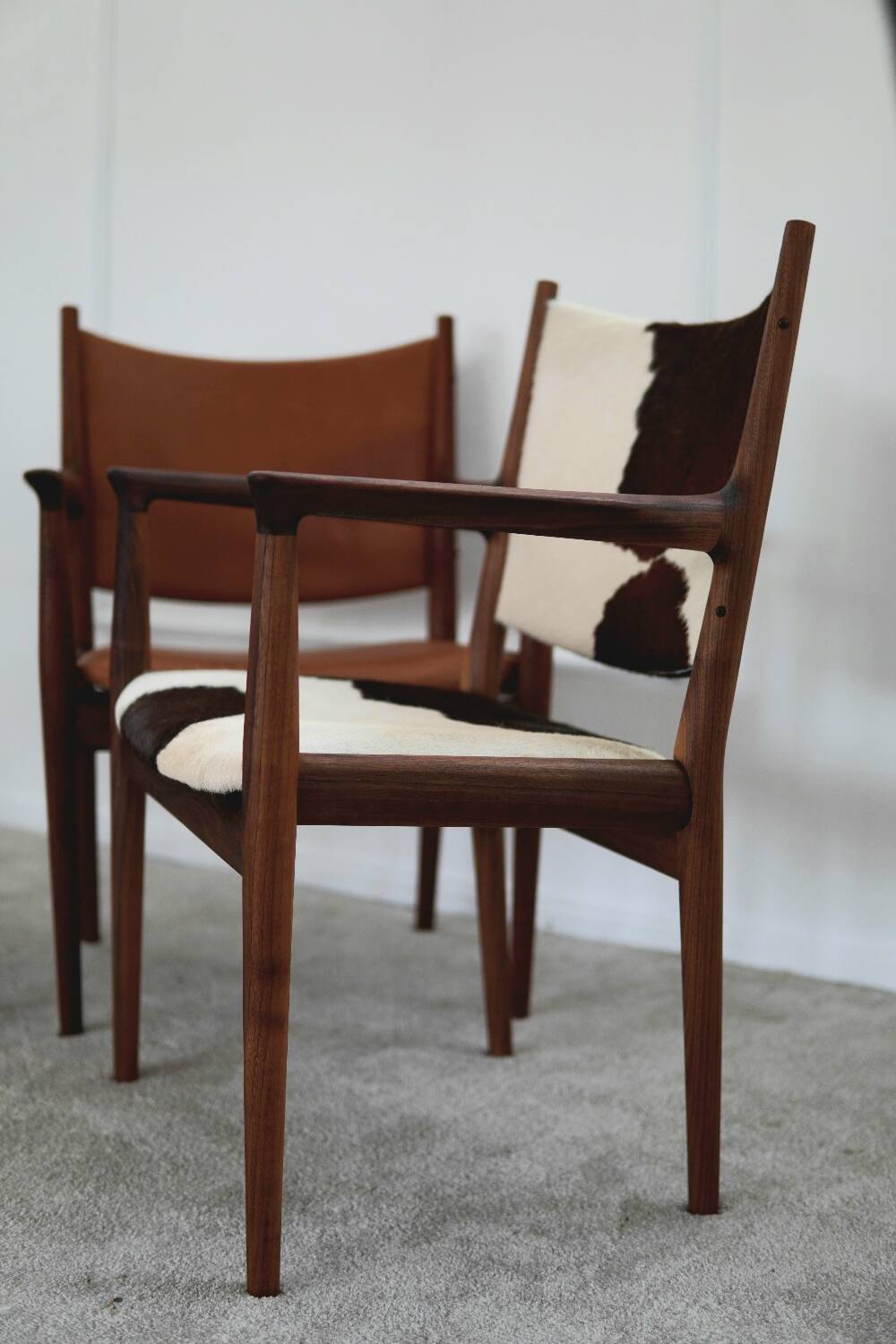 Fauteuil JH513 par HJ Wegner pour Johannes Andersen