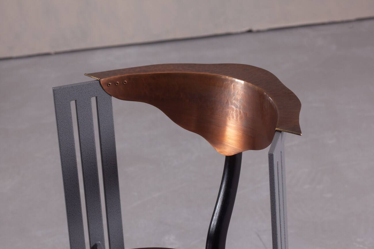 Postmodern Ota Otanek chair by Borek Sipek for Vitra, Germany 1990s set of 2