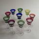 10 Rhine glasses in Baccarat crystal, Piccadilly model.