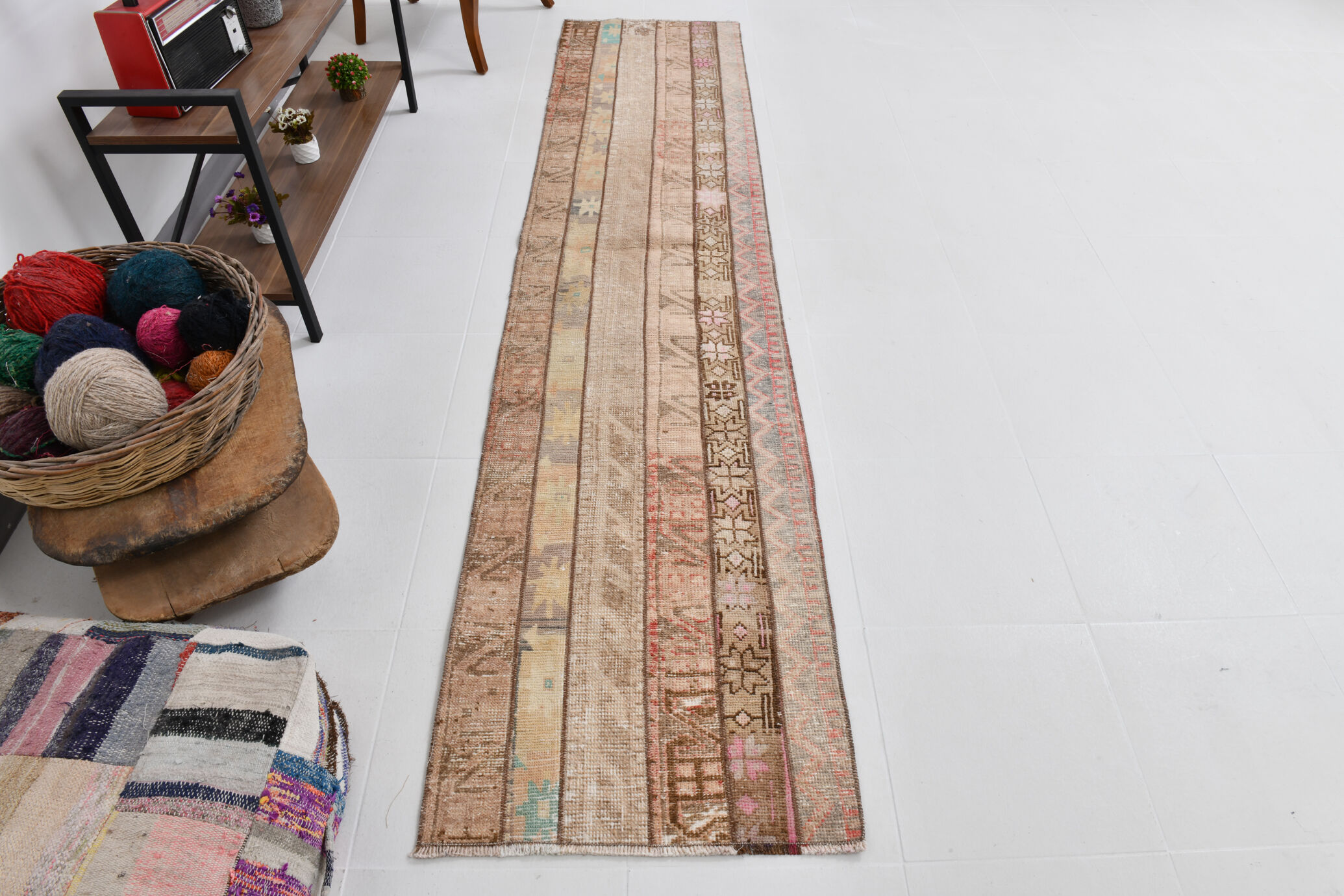 2x10 classic vintage runner rug 67x300cm