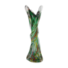 Murano vase in speckled twisted glass 1960s