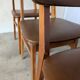 Vintage STOL Kamnik Dining Chair: 1970s Yugoslavian Mid-Century Leather Bis