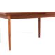 Table à manger rectangulaire extensible danoise 'Siem' en teck