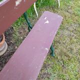 Cast-iron garden bench 1900