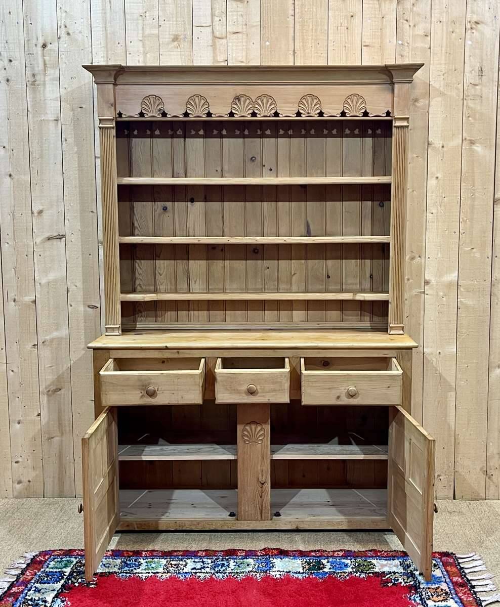 1950s English pine dresser