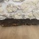 Large wall sculpture in carved gilded wood – fruits and foliage –