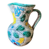 Vintage flowered carafe