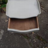 Pair of painted louis xv style bedside tables