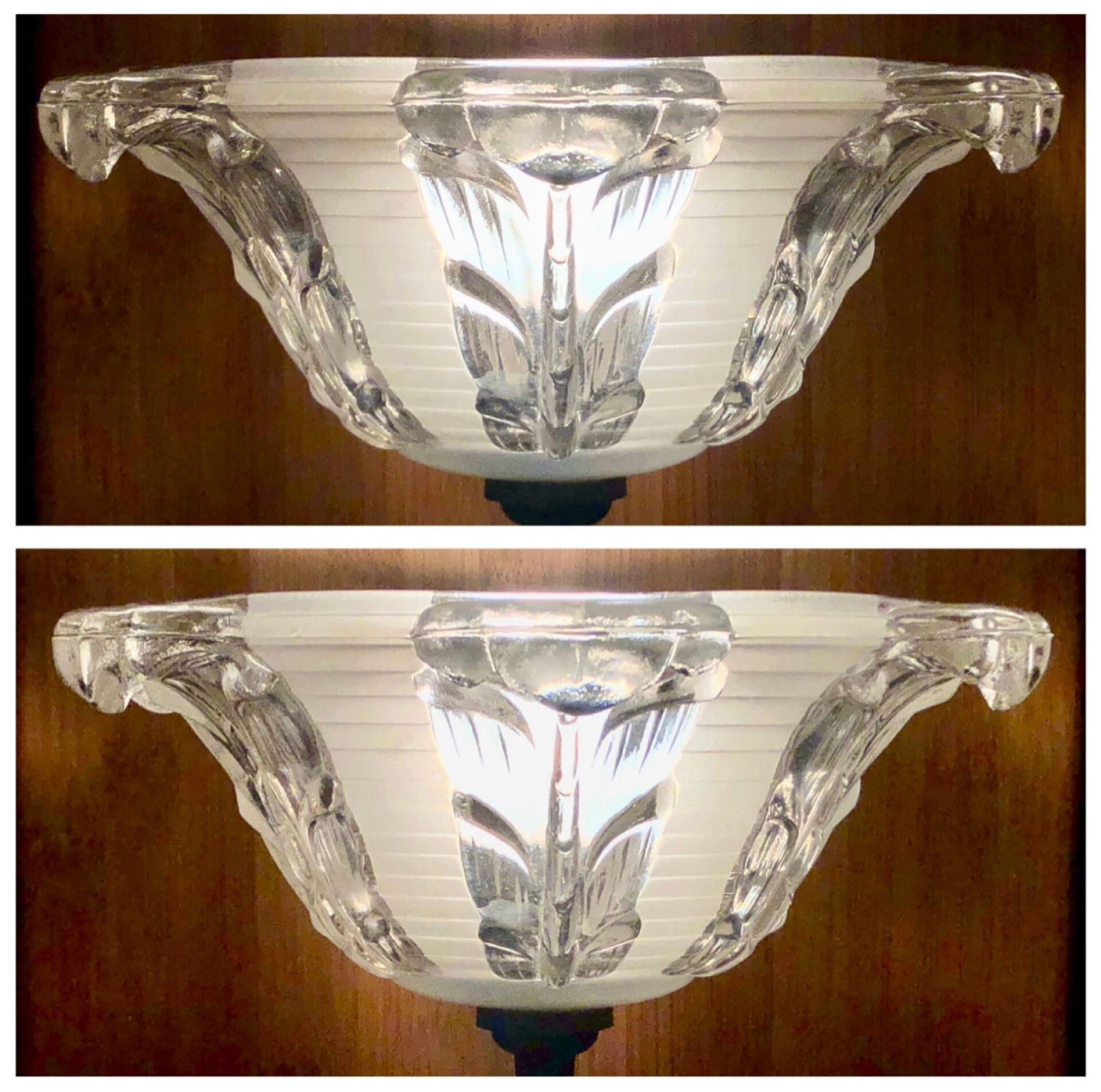 Vintage Art Deco lamp 1930 Modernist Jacques Adnet basin Ezan