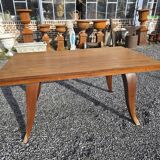 Art deco style table with extensions