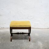 Stool base in X, old foot rest