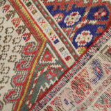 Traditional vintage wool turkish area rug- 130x190cm