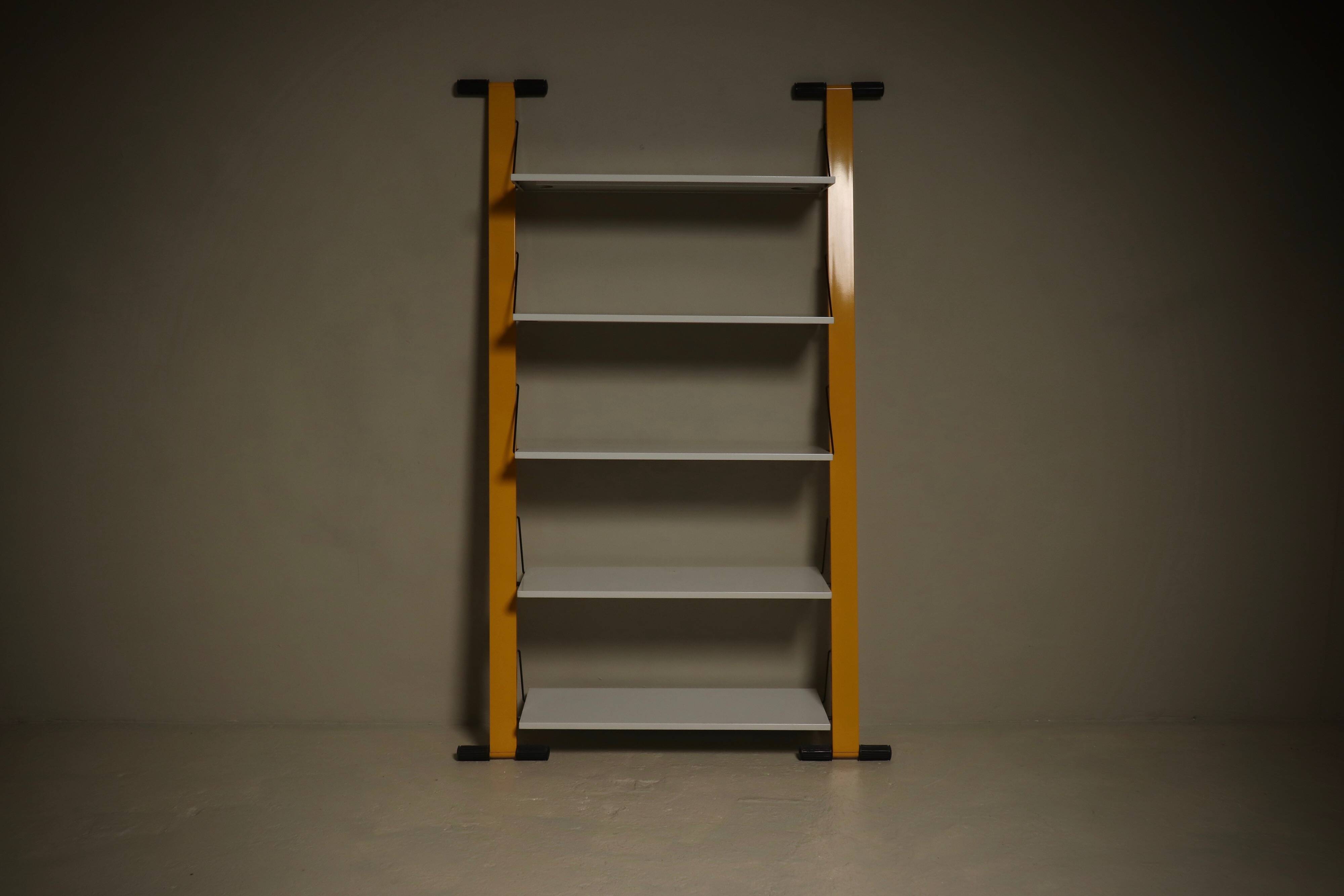 Post Modern Graffiti Wall Unit by Rodney Kinsman for Bieffeplast 1980s