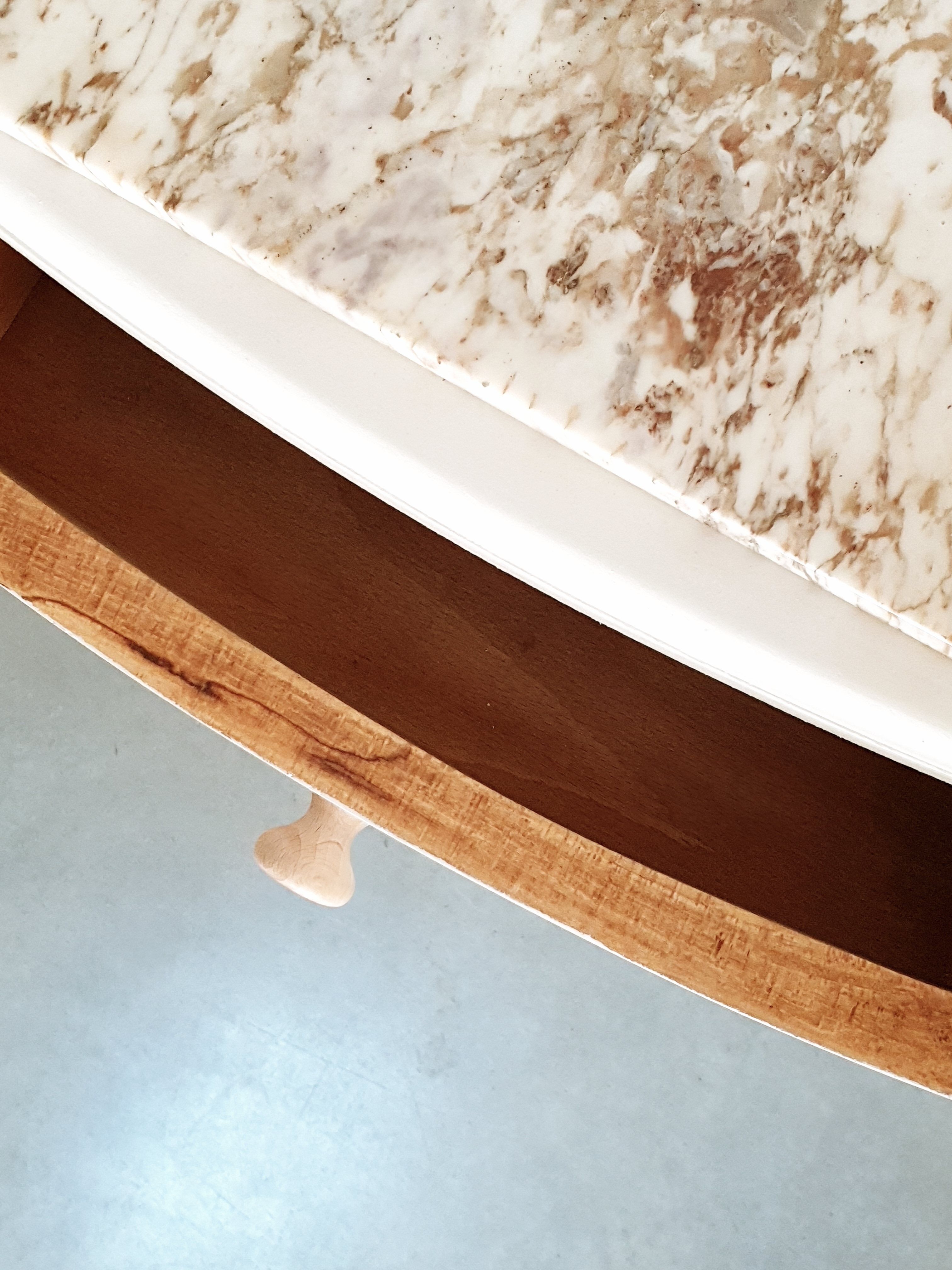 Art deco bedside table