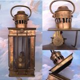 Sea lantern in brass