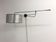 Metal and brass articulated sconce edited by Lunel, 1950s