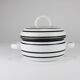 Enamelled pot carl aubock iii "culinar" with lid, ostovics vienna, austria, 1970s