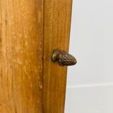 Mirror psyche art deco oak 1930